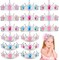 Party Favors Princess Crowns for Little Girls, 16Pcs Princess Dress Up Tiaras for Kids Jewelry Cosplay Accessories